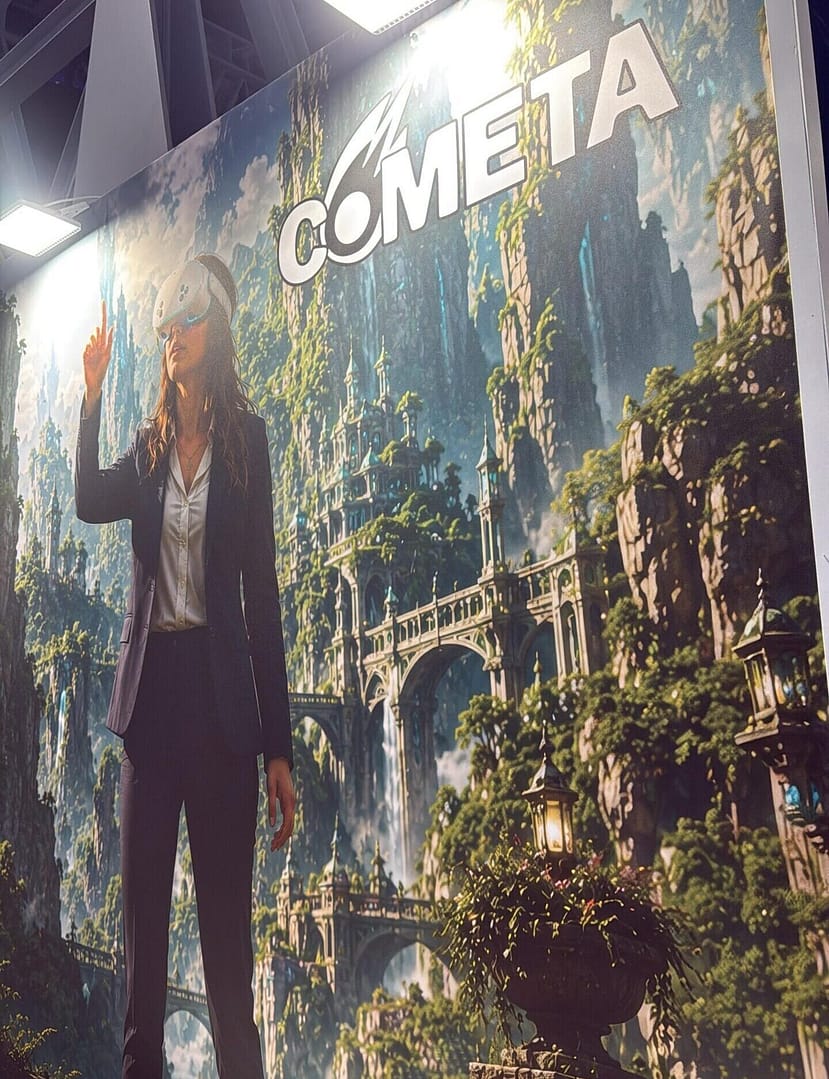 AI WEEK 2026 STAND COMETA - METAGATE